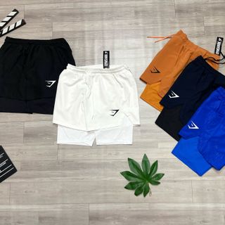 Quần đùi 2 lớp nam trong lót dài
Chất liệu: dù
Size: MLXLXXL