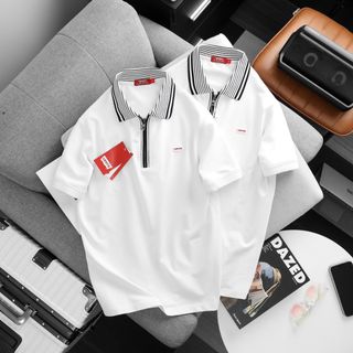 Áo thun polo nam. Chất cá sấu cotton 100% vải nhập , k quá dầy cũng k quá mỏng, vừa phải mịn nhe