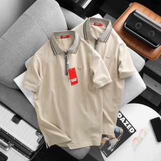 Áo thun polo nam. Chất cá sấu cotton 100% vải nhập , k quá dầy cũng k quá mỏng, vừa phải mịn nhe
