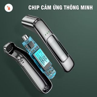 Máy Đo Nồng Độ Cồn C07, Máy Thổi Nồng Độ Cồn Cao Cấp Đo Bằng Cách Thổi Vào Thiết Bị Chính Xác Sau 3S An Toàn Khi Lái Xe