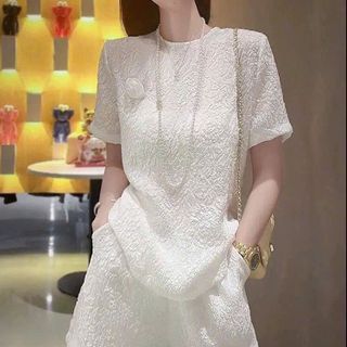 BỘ SHORT CÀI HOA NỮ