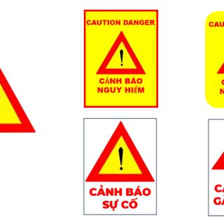 Biển Cảnh Báo Nguy Hiểm phản quang cảnh báo cho xe hơi, Xe tải, Xe đầu kéo có thể gấp gọn tiện lợi