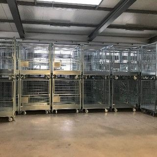 Thùng đựng hàng hóa gấp gọn trọng tải 2000Kg - khả năng xếp chồng cao > 5