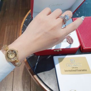XẢ KHO CUỐI NĂM ĐỒNG HỒ NỮ THỜI TRANG HOT TREND CHAZEL DÂY MẶT HOA SANG TRỌNG