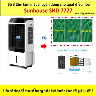 Tấm làm mát cho quạt hơi nước Sunhouse (liên hệ shop để lấy đúng model)