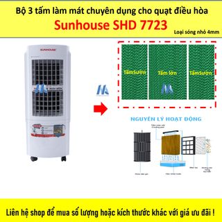 Tấm làm mát cho quạt hơi nước Sunhouse (liên hệ shop để lấy đúng model)