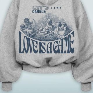 Áo khoác LOVE ISAGAME from lửng in hình lạ , kéo khóa 2 đầu ( ảnh thật) Jacket