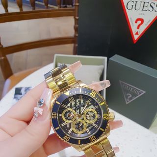 ĐỒNG HỒ NAM CAO CẤP MỚI NHẤT GUEZZ  GW0488G DÂY INOX MẶT CHONOGRAP THỂ THAO