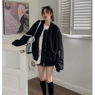 Áo khoác bomber MERO nam nữ tay có khóa năng động ( không nhún) , cá tính Unisex Menswear