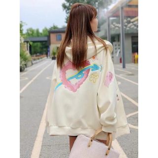 Áo khoác hoodie zip in hình sinh vật BIỂN đáng yêu from rộng Women Unisex