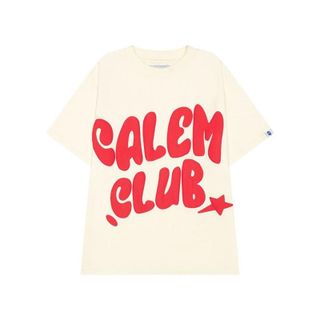 Áo thun nam nữ CALEM CLUB in nổi 3D trẻ trung cá tính Unisex Menswear