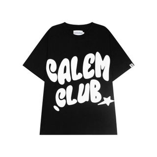Áo thun nam nữ CALEM CLUB in nổi 3D trẻ trung cá tính Unisex Menswear