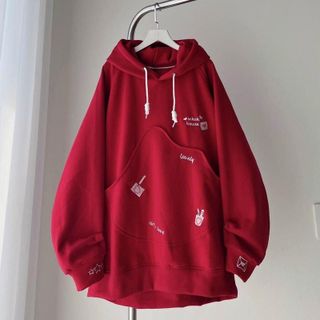 Áo hoodie túi mới lạ HOUSE from rộng nhiều màu Unisex
