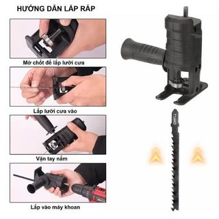Bộ Chuyển Đổi Máy Khoan Thành Máy Cưa (Loại Thường)
