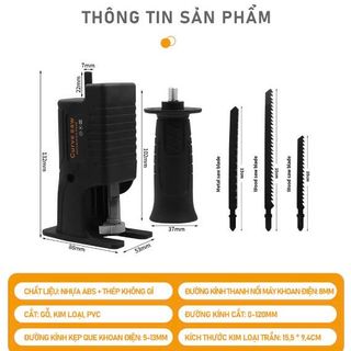 Bộ Chuyển Đổi Máy Khoan Thành Máy Cưa (Loại Thường)