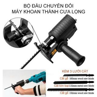 Bộ Chuyển Đổi Máy Khoan Thành Máy Cưa (Loại Thường)