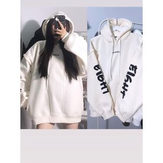 Aó khoác hoodie nam nữ EIGHT in nổi from rộng cá tính Unisex Menswear