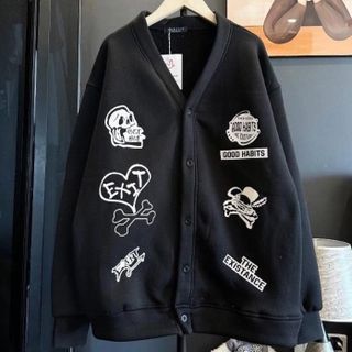 Áo Cardigan nam nữ GOOD HABITS có túi from rộng cá tính Women Jacket Unisex