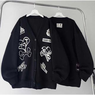 Áo Cardigan nam nữ GOOD HABITS có túi from rộng cá tính Women Jacket Unisex