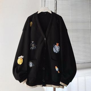 Áo khoác cardigan nam nữ icon Gấu Hành Tinh ( ảnh thật) Unisex Jacket