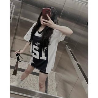 Áo thun phối số 12 nam nữ from rộng cá tính cận chất Top