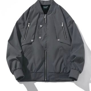Áo khoác bomber nam nữ dày dặn 4 túi YOU LIKE cực ngầu