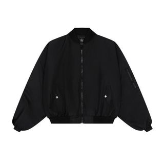 Áo khoác bomber TURE nam nữ tay có khóa, có túi trong Unisex Menswear