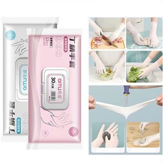 BỊCH 30 GĂNG TAY CAO SU LÀM BẾP SIÊU DAI