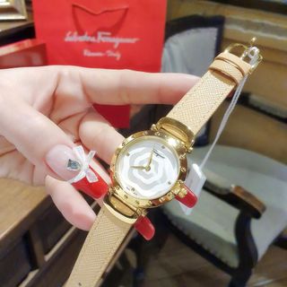 ĐỒNG HỒ NỮ CAO CẤP SAVATOL DÂY DA MẶT SÓNG HOA