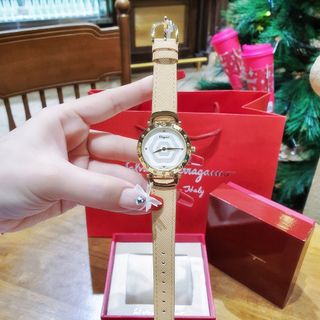 ĐỒNG HỒ NỮ CAO CẤP SAVATOL DÂY DA MẶT SÓNG HOA