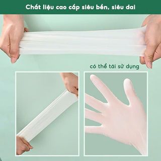 BỊCH 30 GĂNG TAY CAO SU LÀM BẾP SIÊU DAI