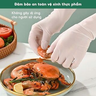 BỊCH 30 GĂNG TAY CAO SU LÀM BẾP SIÊU DAI