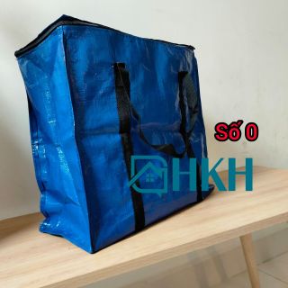 Túi đựng quần áo, Túi dứa bạt đựng đồ nhiều kích thước - Túi Bạt Nắp Vuông Đựng Đồ, Chống Nước