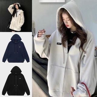 Áo khoác nam nữ EMPTI có nón from rộng cá tính nhiều màu Jacket Top