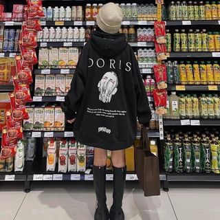 Áo khoác hoodie nam nữ from rộng DO.RIS DEVIL cực ngầu Unisex Menswear