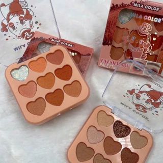 Bảng phấn mắt MILACOLOR EYESHADOW PALETTE  9 màu