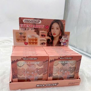 Bảng phấn mắt MILACOLOR EYESHADOW PALETTE  9 màu