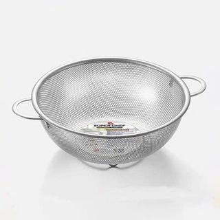 Rổ Inox Có Quai Cầm Dày Không Gỉ Sét Size 25.5cm - B369