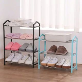 Kệ Để Giày Dép 4 Tầng Chất Liệu Thép Không Gỉ - B382