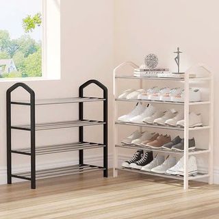 Kệ Để Giày Dép 4 Tầng Chất Liệu Thép Không Gỉ - B382