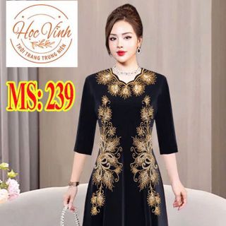 Đầm Nhung ép đá Cao cấp giá Sỉ Giá Bán Buôn