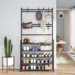 Kệ để giày dép 4 tầng hình chữ L - B383