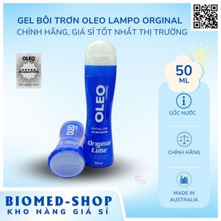 Gel bôi trơn Oleo Lampo Original 50ml chính hãng