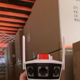 Camera Yoosee 4 mắt 3 màn hình 18MP xem đêm có màu Camera ngoài trời chống mưa chống nước Bảo hành 1 năm model D34