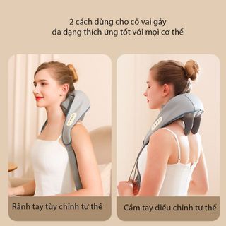 Máy Massage Cổ Vai Gáy 6D HJ-818