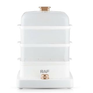 Nồi hấp 3 tầng công suất 1200W RAF R.5238  - Bảo Hành 3 Năm - Kho Sỉ Gia Dụng