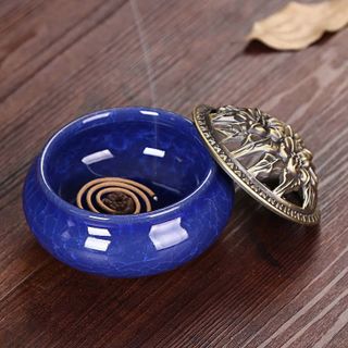 Lư Sứ Đốt Trầm Hương Cao Cấp