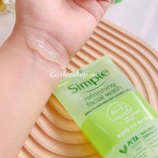 Sữa rửa mặt Simple Refreshing Facial Wash - 150ml
