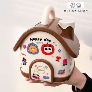 HỘP tiết kiệm hình ngôi nhà cho bé SIÊU XINH