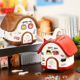 HỘP tiết kiệm hình ngôi nhà cho bé SIÊU XINH